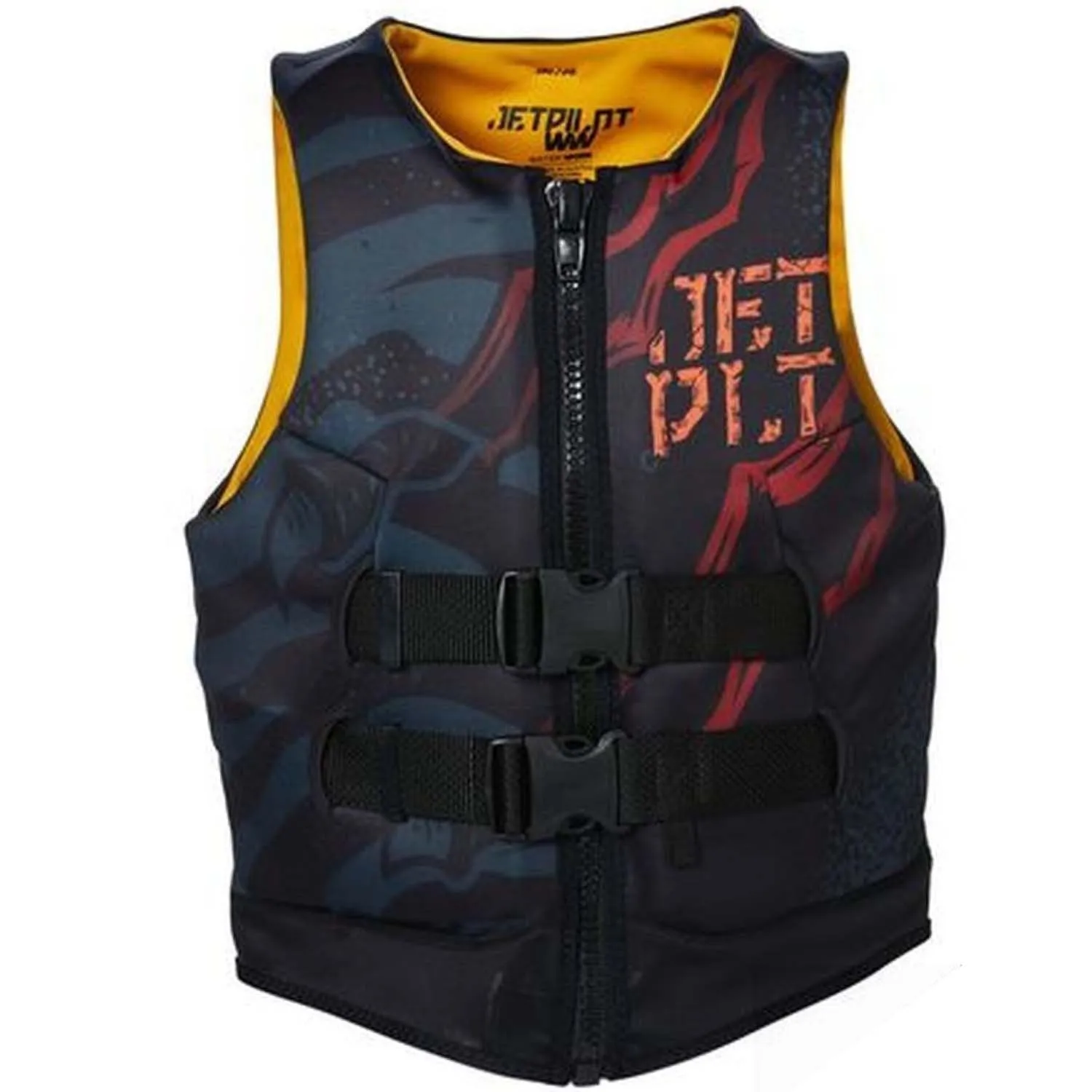 2024 JETPILOT THE CAUSE BOYS VEST - BLACK