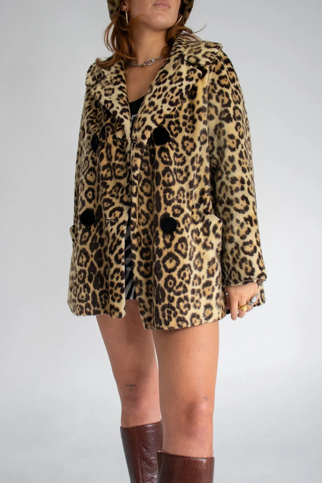 70s Cheetah Print Coat