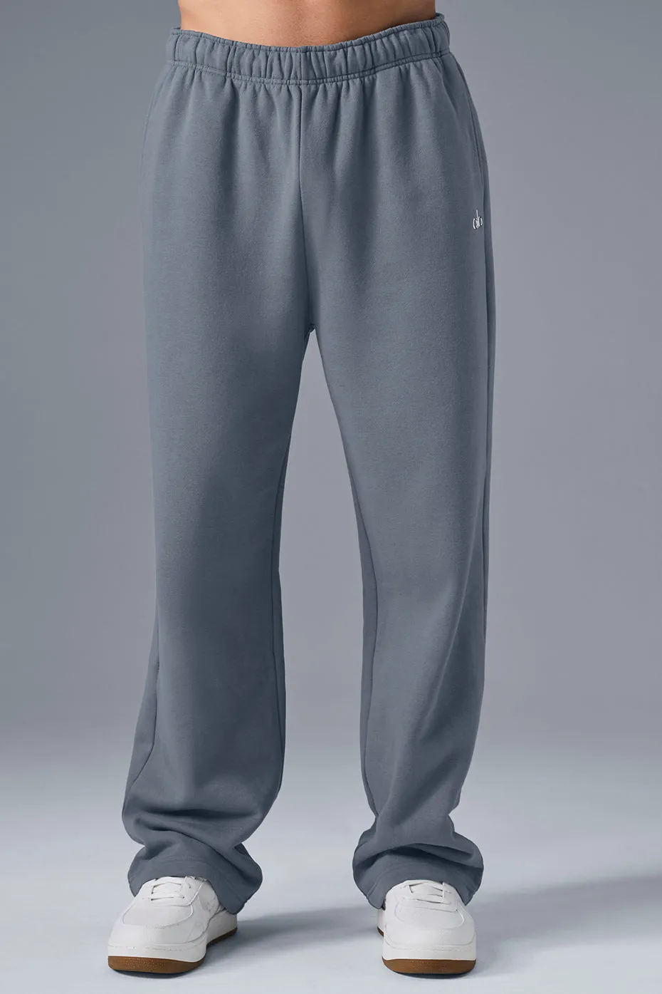 Accolade Straight Leg Sweatpant - Steel Grey