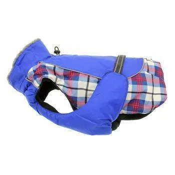 Alpine All Weather Coat - Royal Blue Plaid