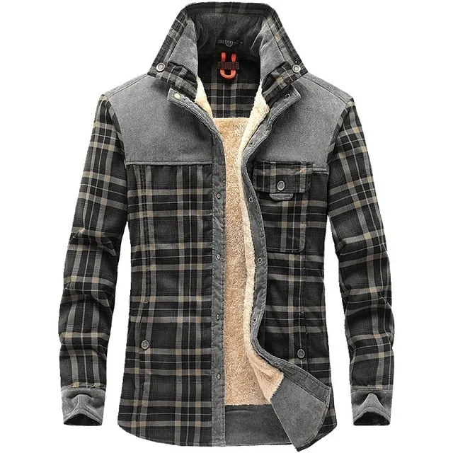 American Inner Winter Plaid Jacket