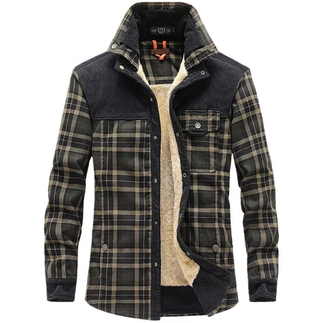 American Inner Winter Plaid Jacket