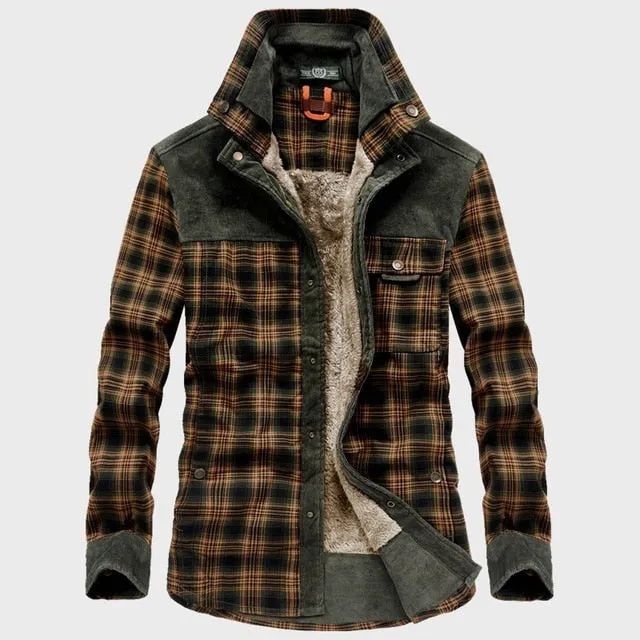 American Inner Winter Plaid Jacket