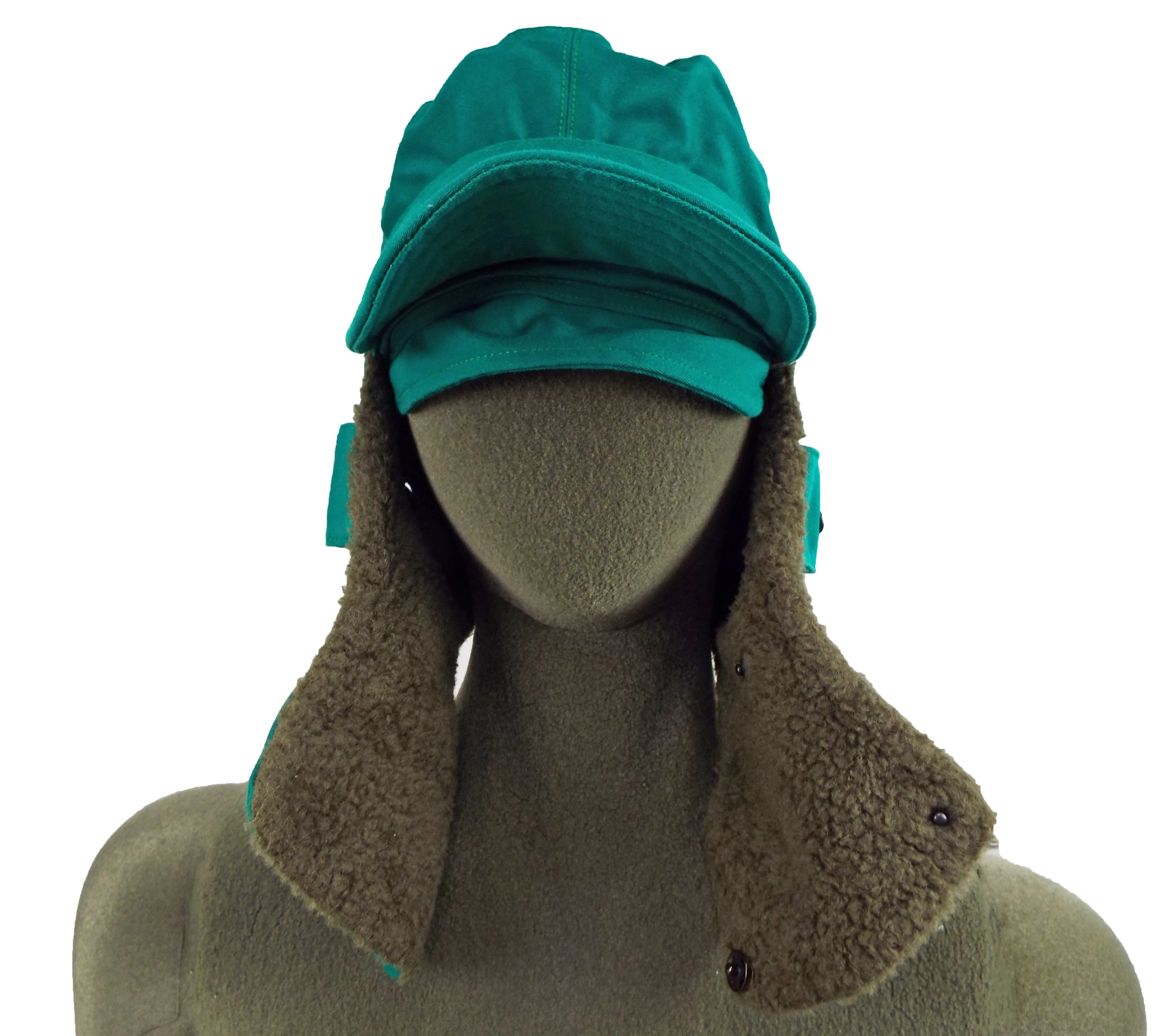 Austrian Army - Teal Green Cold Weather Hat - Super Grade