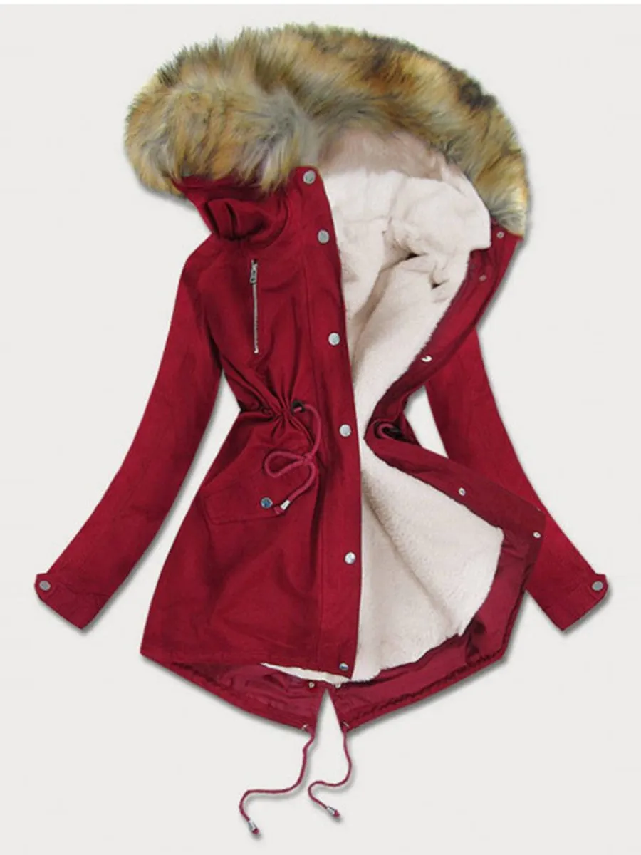 Autumn and Winter Warm Hooded Coat