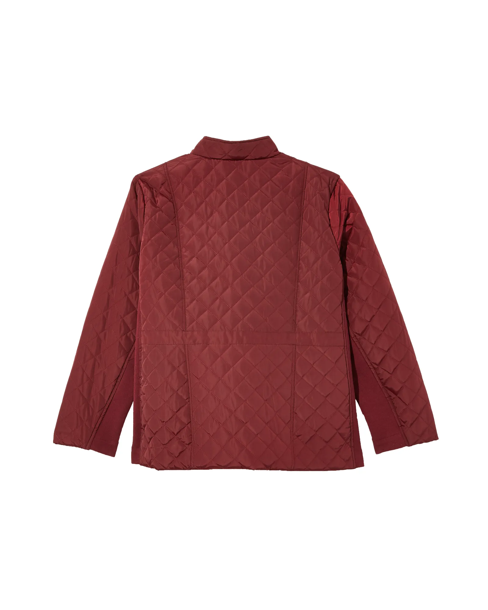 Azalea Quilted Jacket | Burgundy