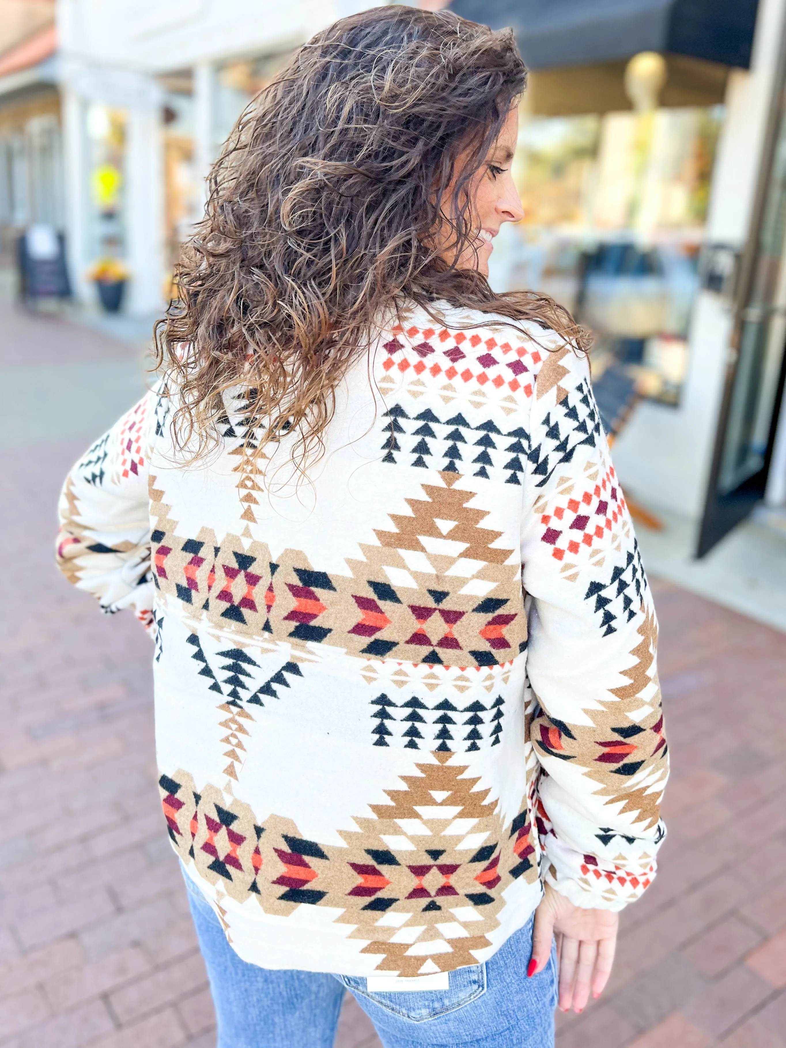 Aztec Printed Jacket