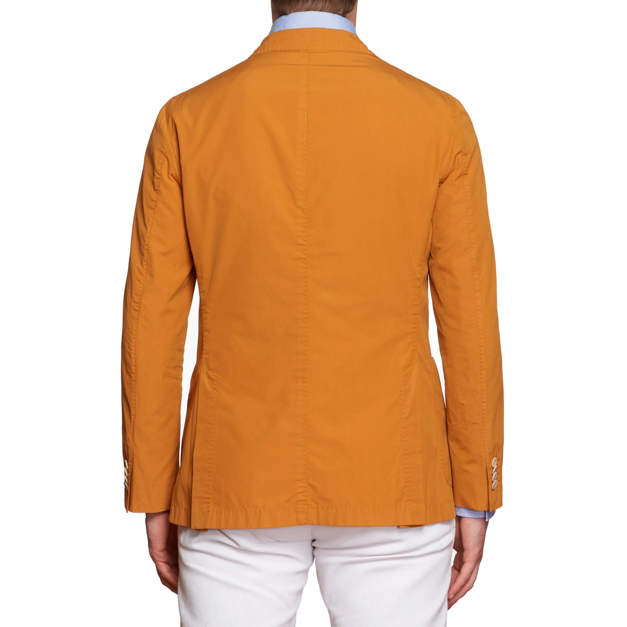 BOGLIOLI Milano "K.Jacket" Orange Cotton Unlined Jacket EU 48 NEW US 38