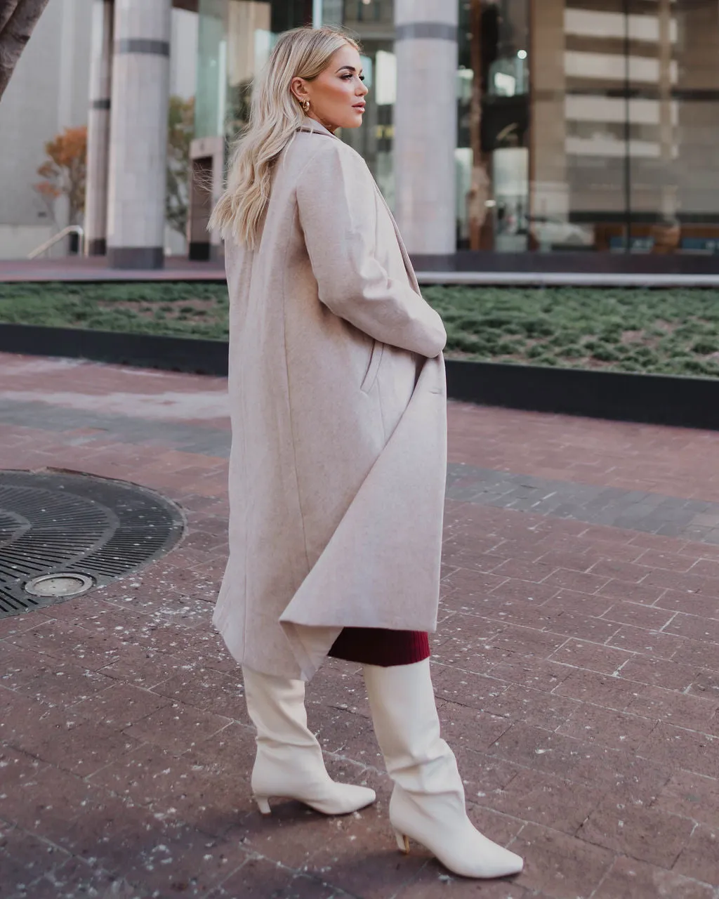 Breezy City Fall Pocketed Coat