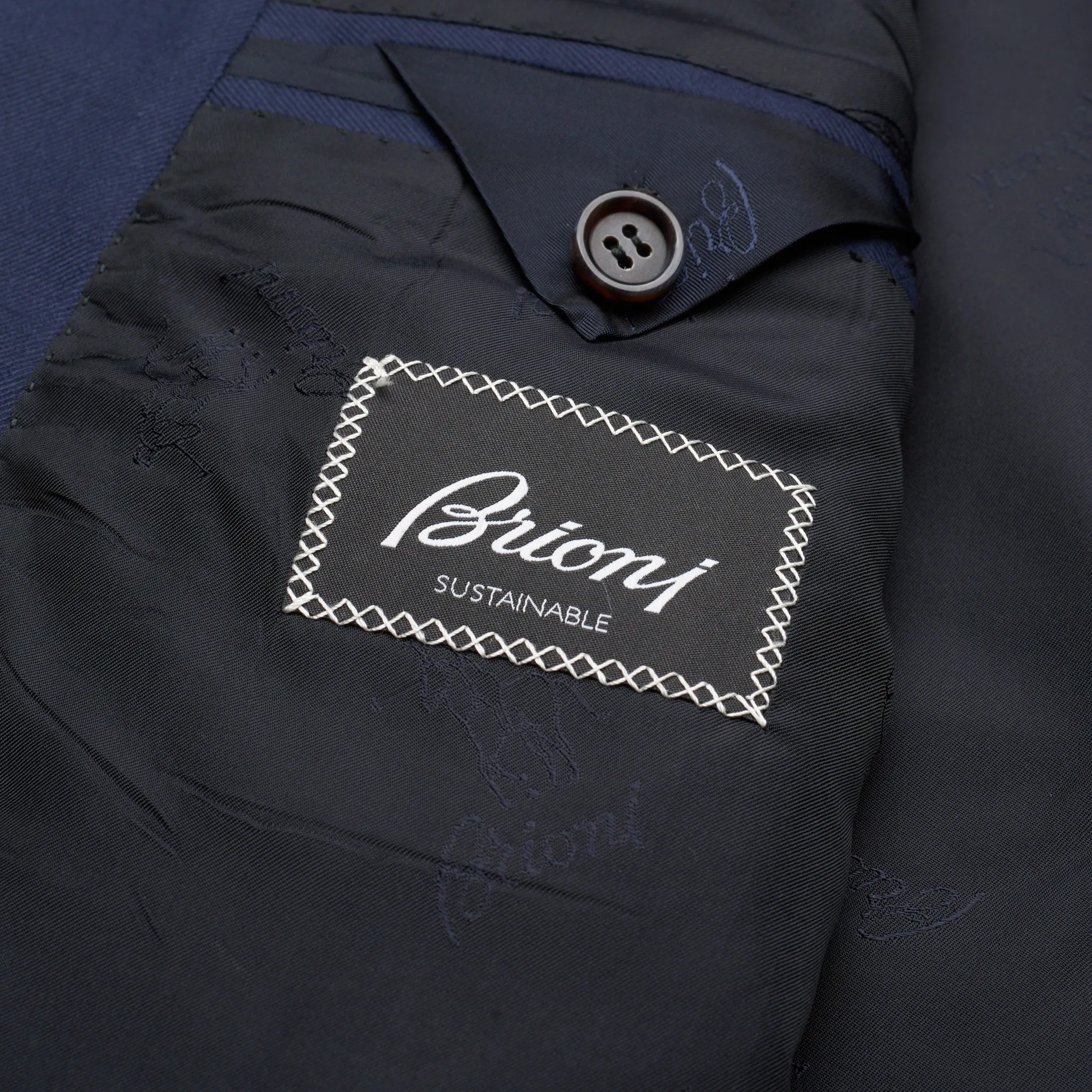 BRIONI "BRUNICO" Handmade Navy Blue Super 150's Jacket Blazer EU 62 NEW US 52