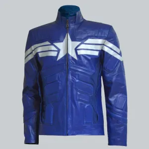 Captain America Winter Soldier Leather Jacket