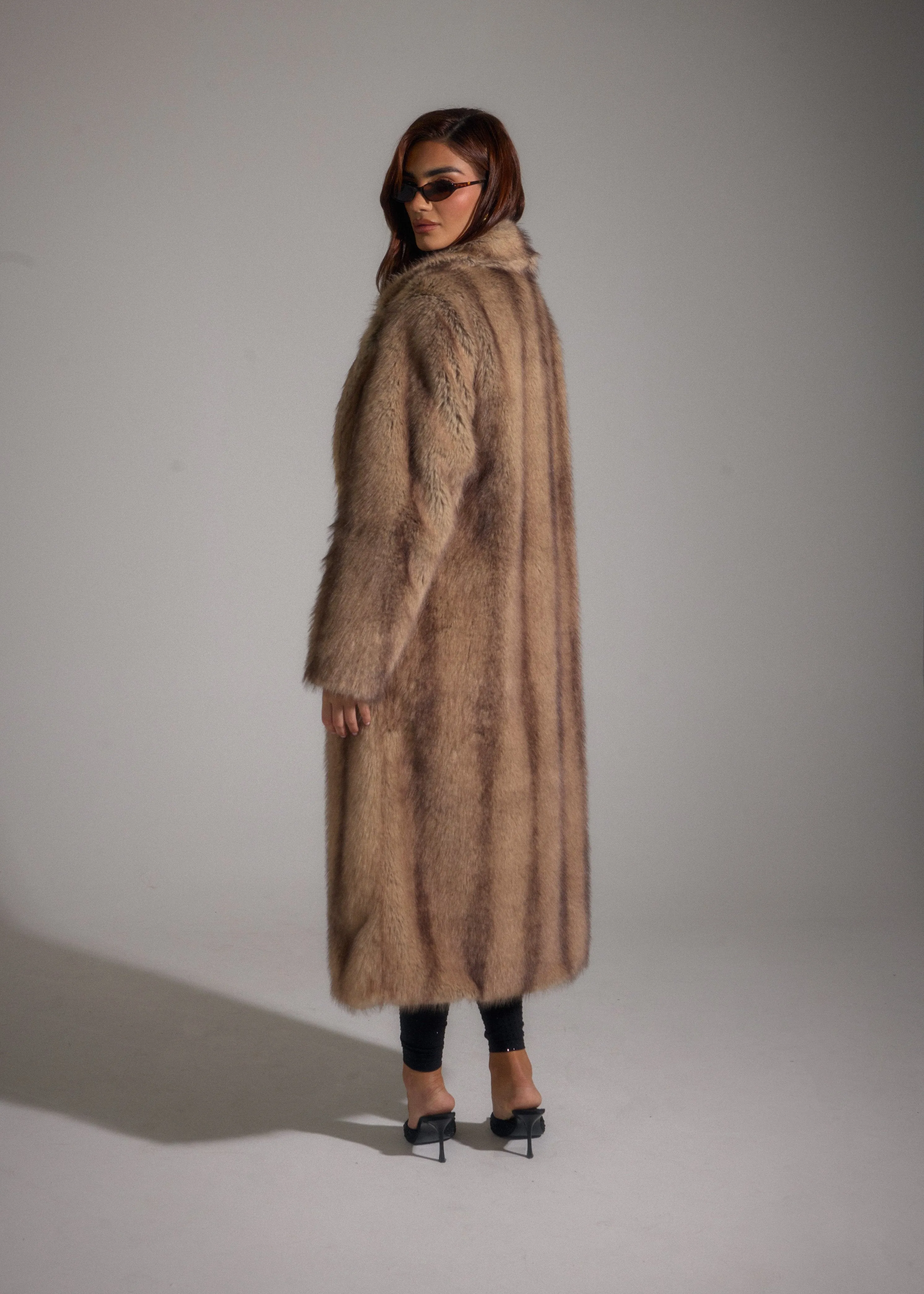 CARRIE FAUX FUR COAT