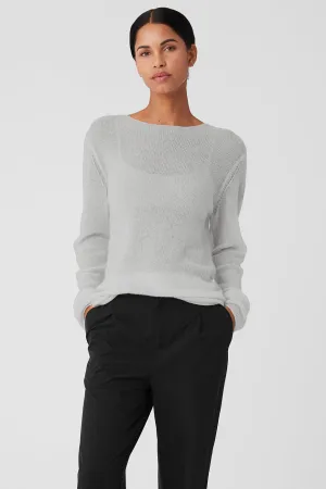 Cashmere Reform Long Sleeve - Dove Grey Heather