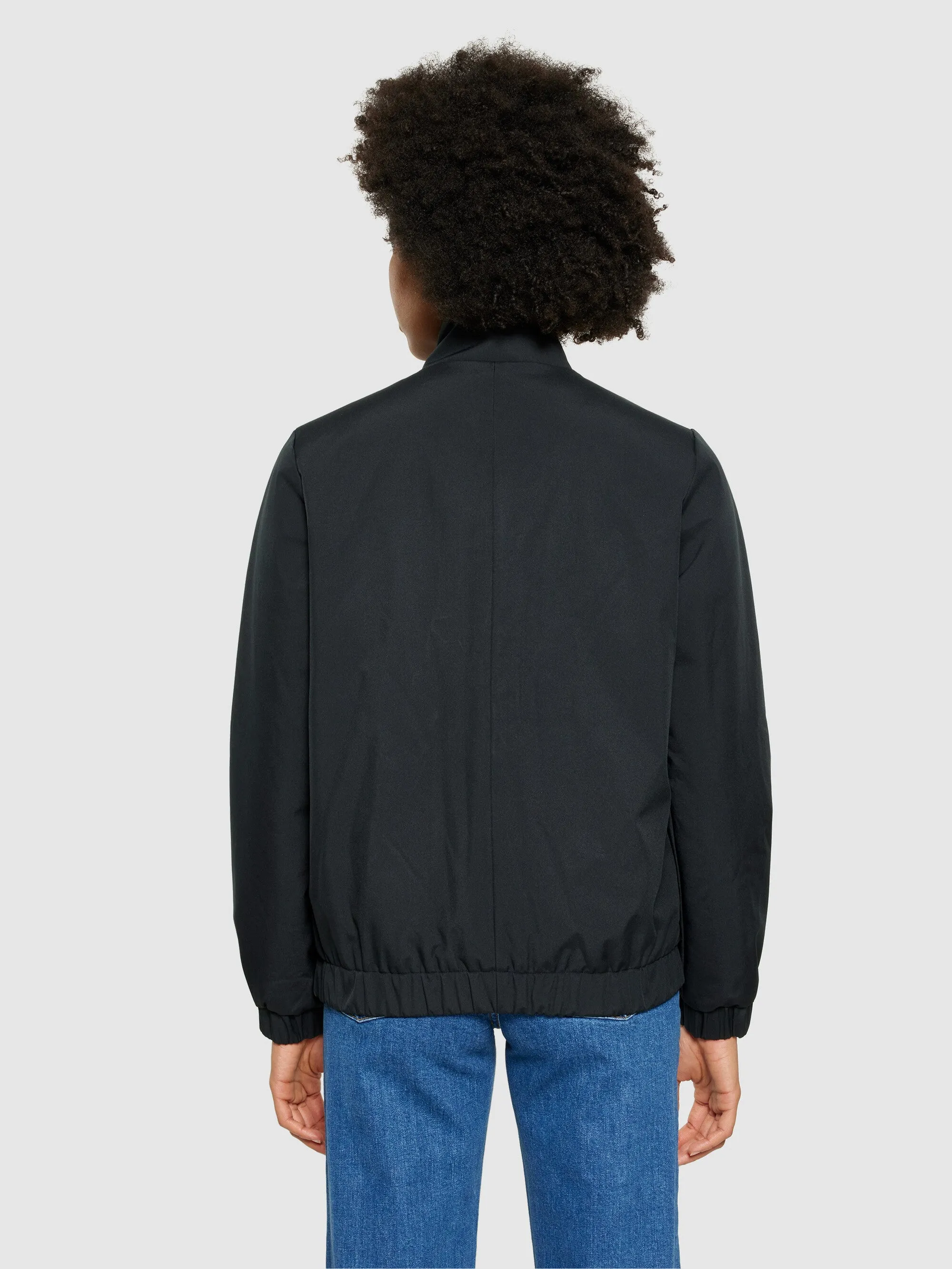 CLIMATE SHELL™ short jacket - GRS/Vegan - Black Jet