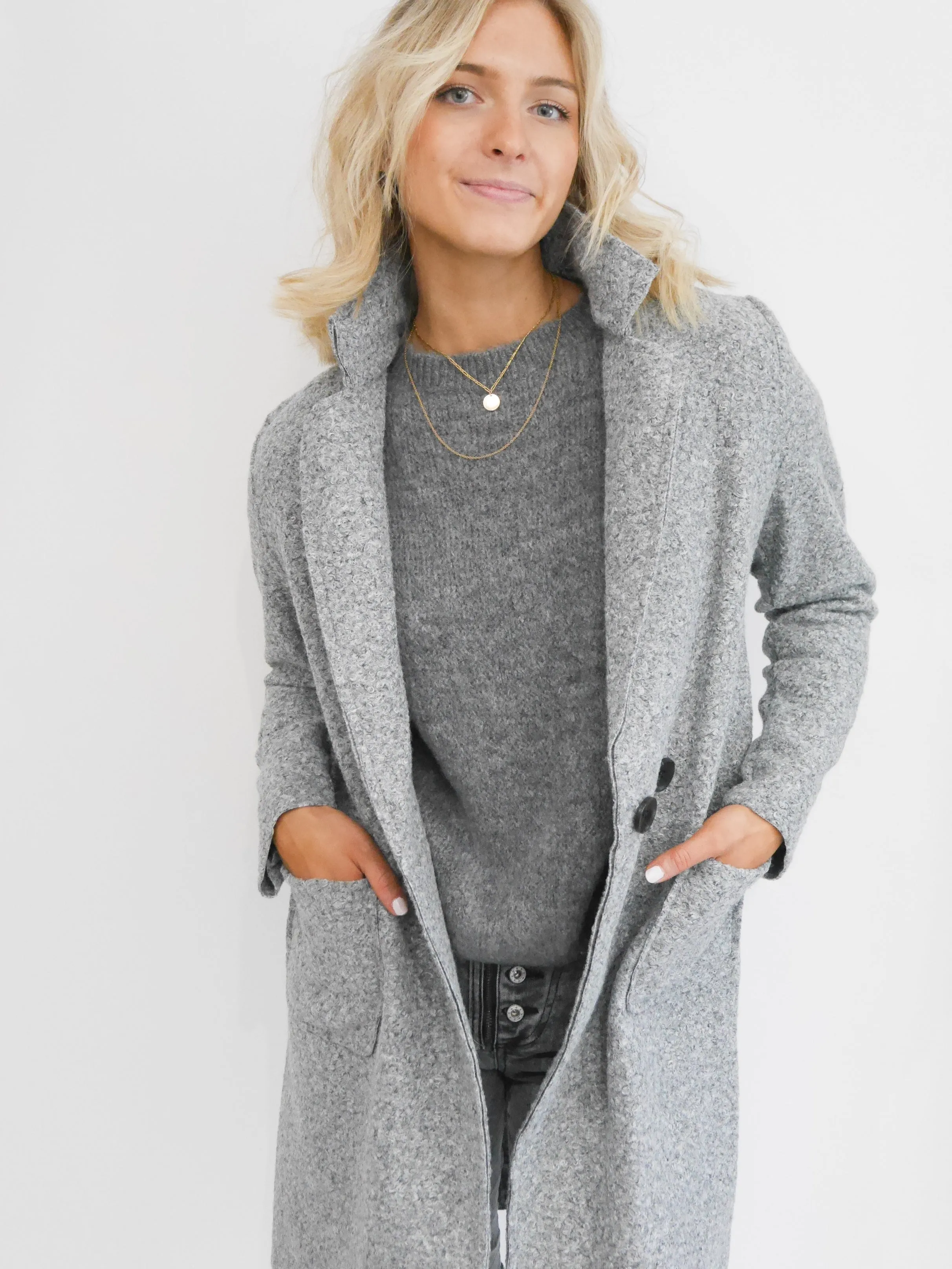 Diana Coat Grey