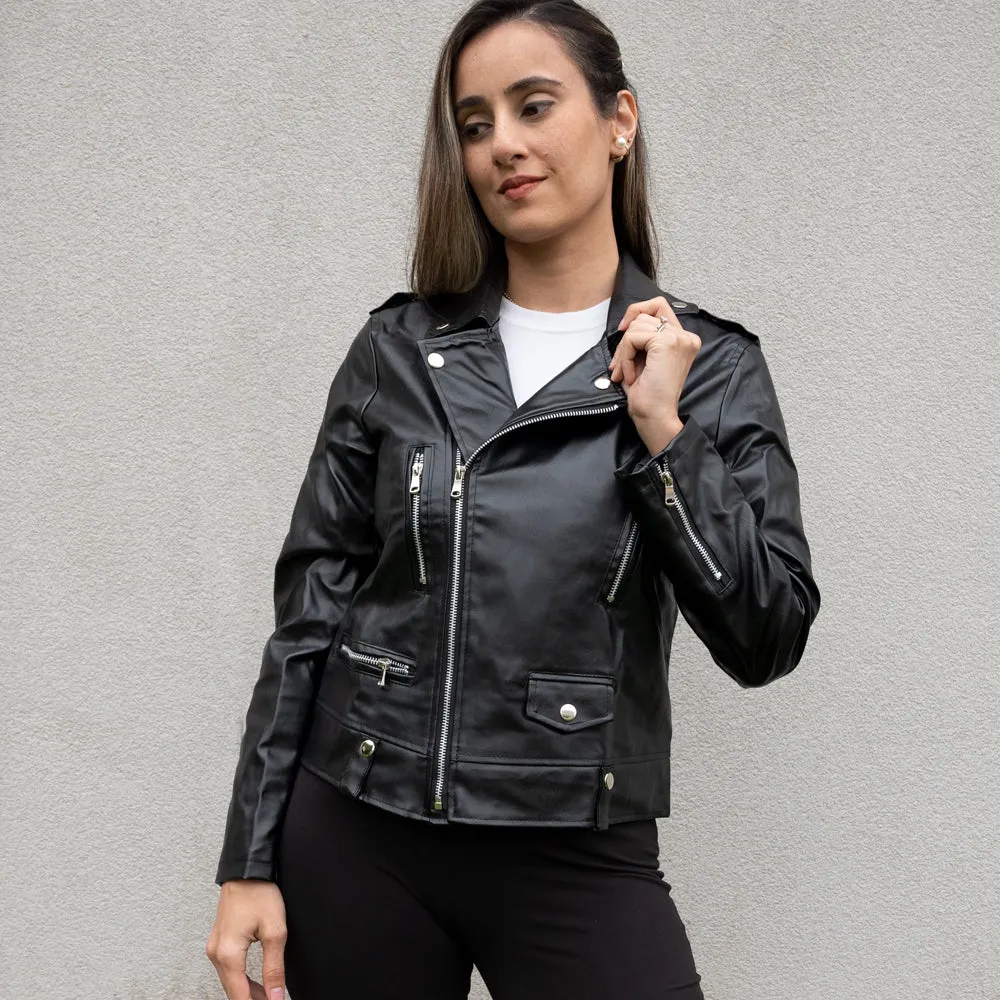 (Faux Leather) Wifey Leather Jackets