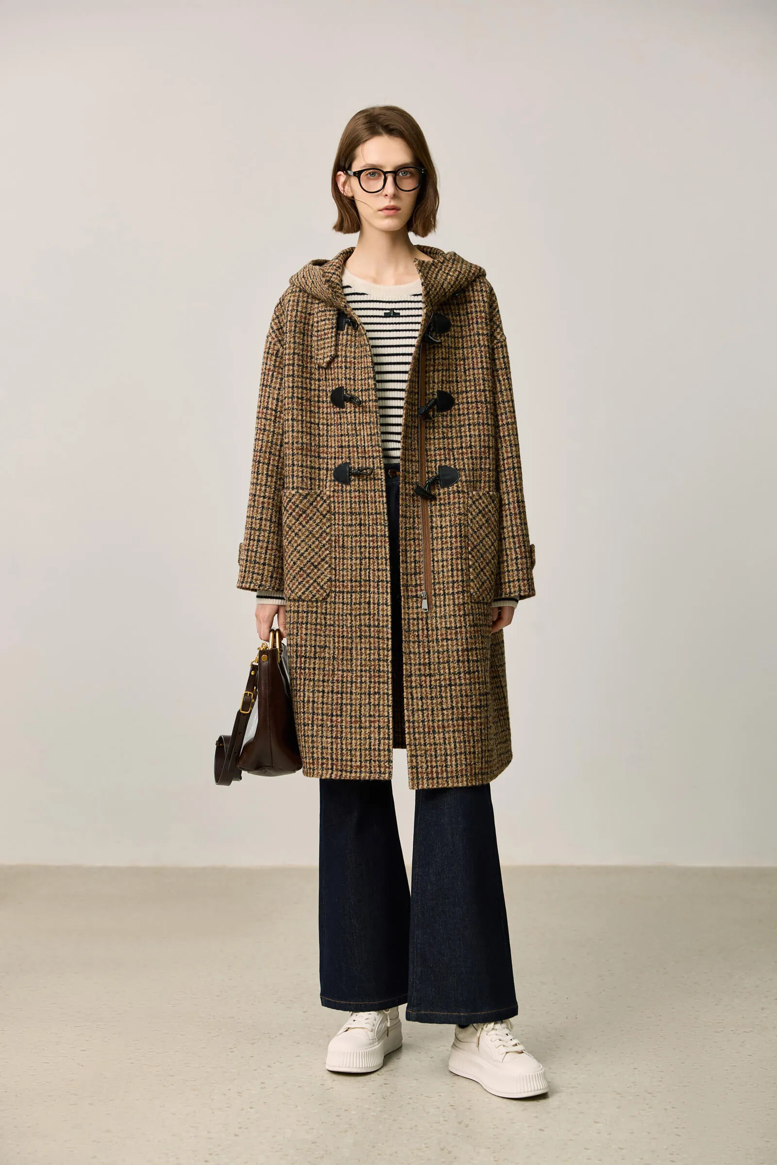 LILY Vintage Collegiate Wool Coat