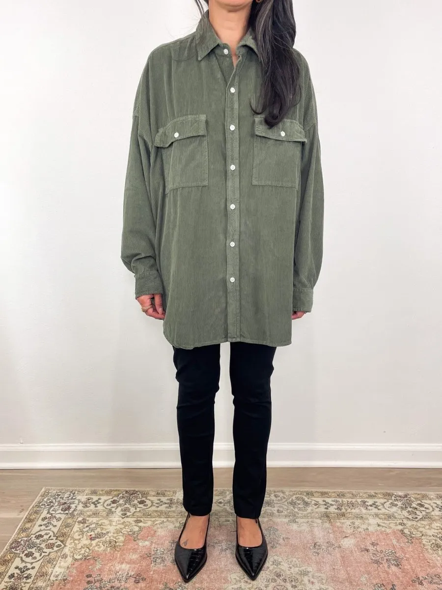 Mcloghlins Utility Shirt in Forest