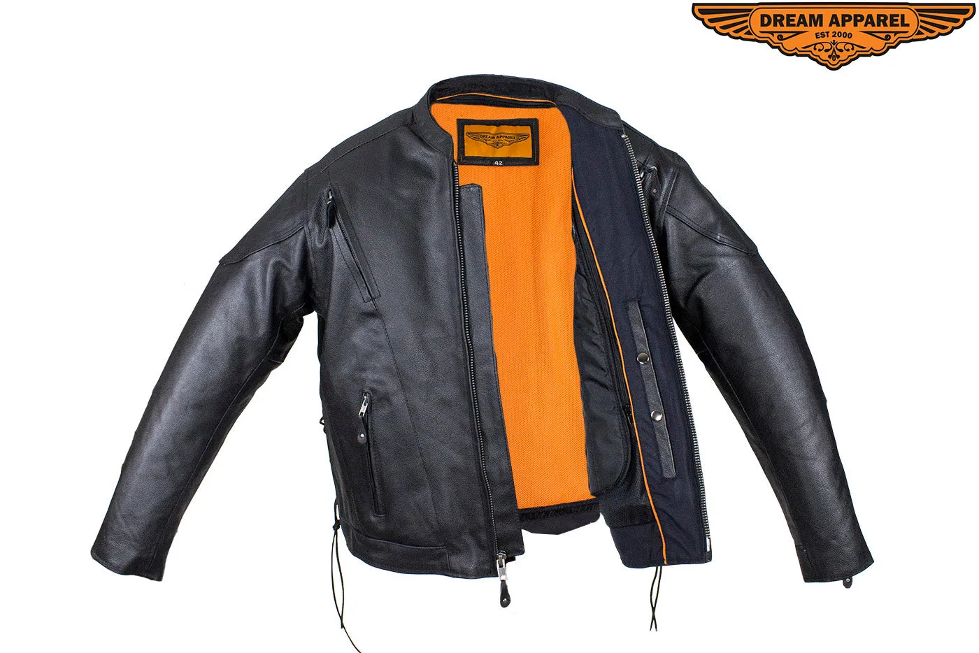 Mens Racer Jacket with Gun Pockets