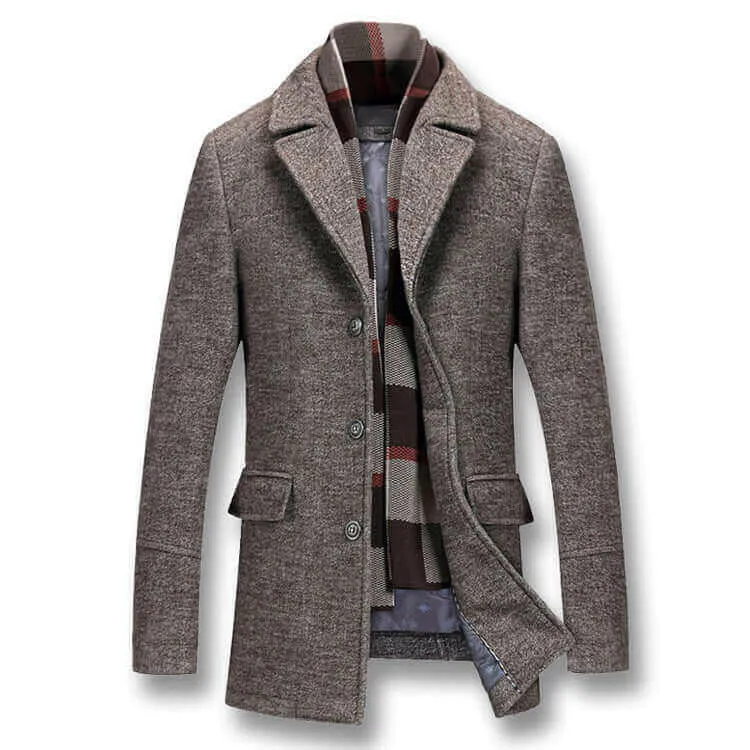 Men's Winter Coats Thick Cotton Wool Jackets