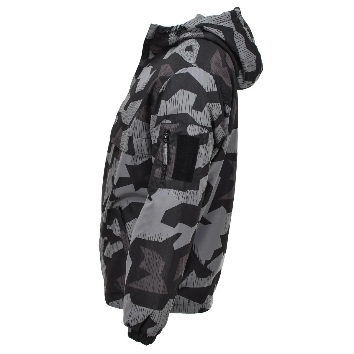 MIL-TEC Anorak jacket splinter night camouflage windproof hooded warm sportswear