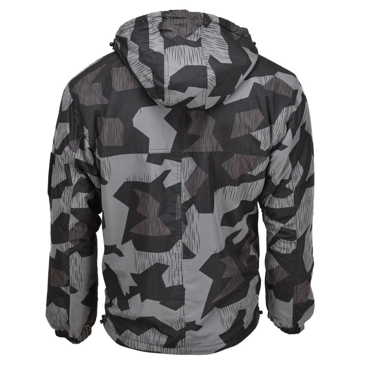 MIL-TEC Anorak jacket splinter night camouflage windproof hooded warm sportswear