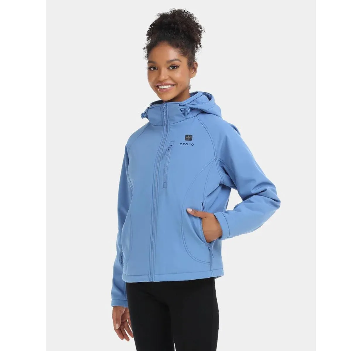 Ororo Women's 3 Zone Classic Heated Jacket - Blue