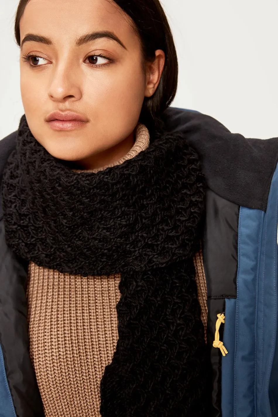 POP CORN KNITWEAR SCARF