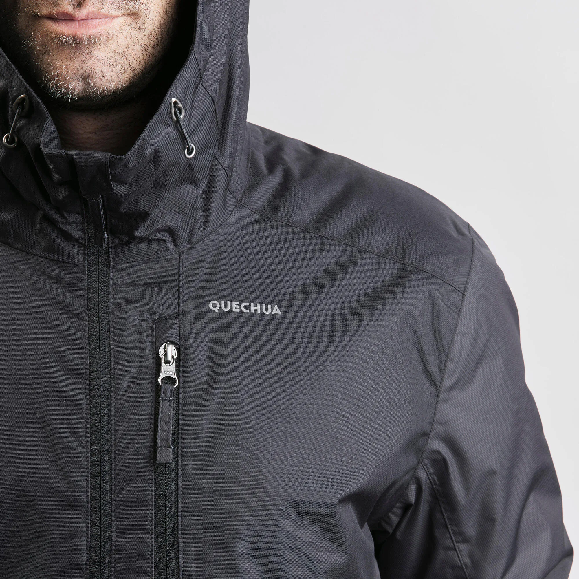 Quechua Men's hiking waterproof winter jacket - SH500 14°F