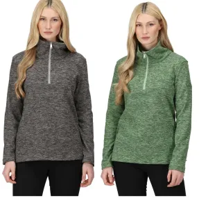 Regatta Womens Kizmit Honeycomb Half Zip Fleece Jacket