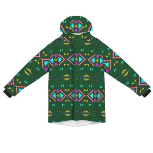 Rite of Passage Squash Leaf Unisex Sherpa Lined Hooded Coat