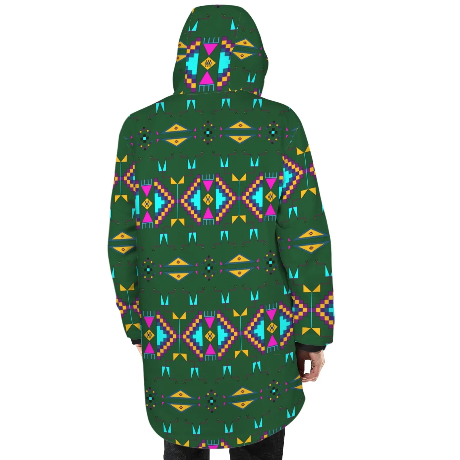 Rite of Passage Squash Leaf Unisex Sherpa Lined Hooded Coat