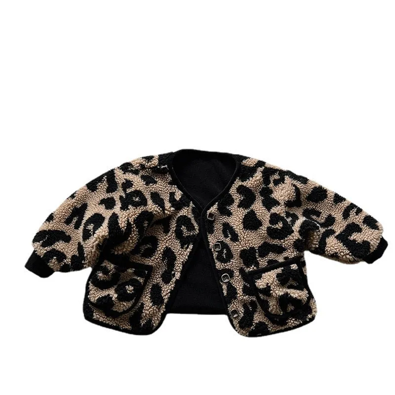 Thick Leopard  Jacket