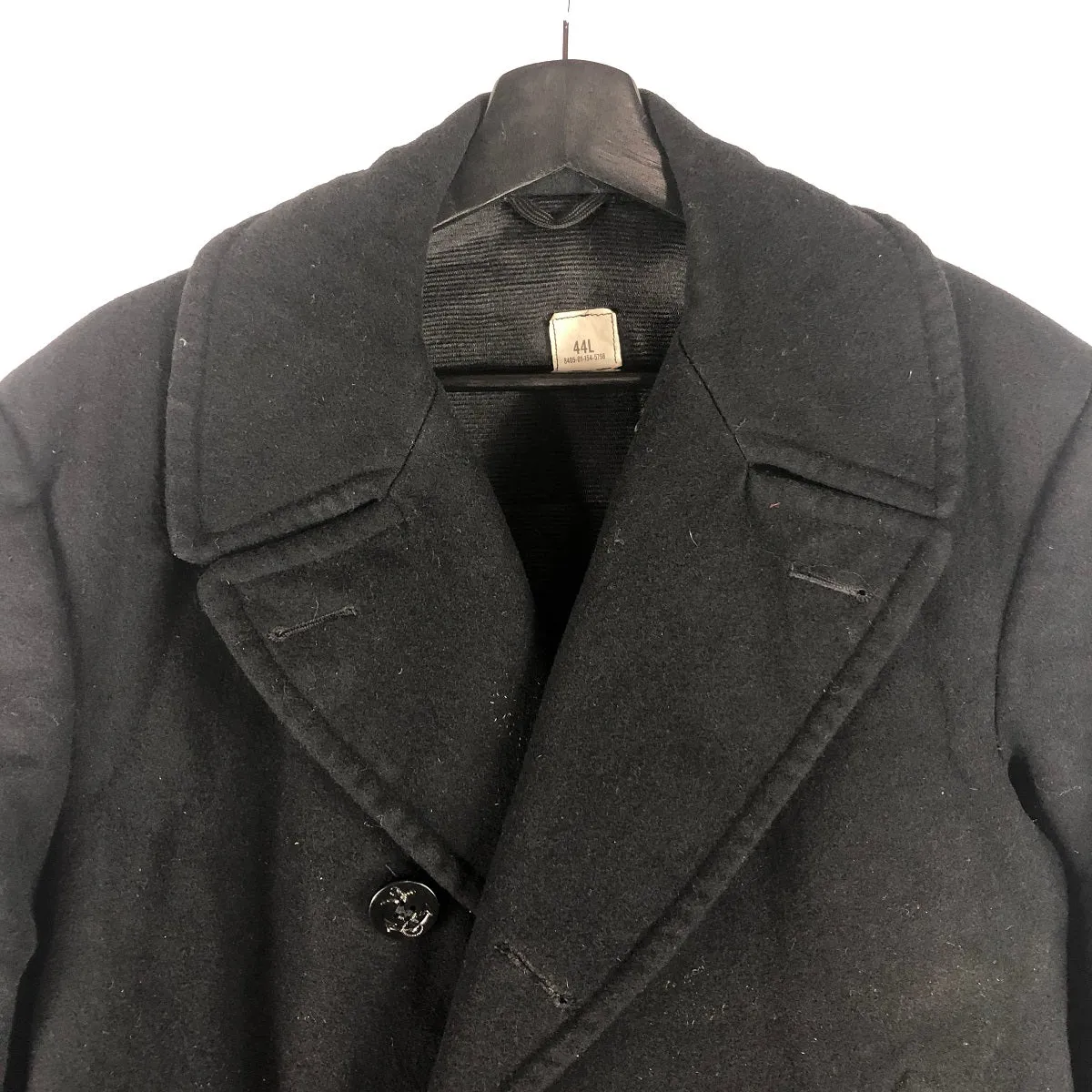 US Navy Cold Weather 100% Wool Pea Coat