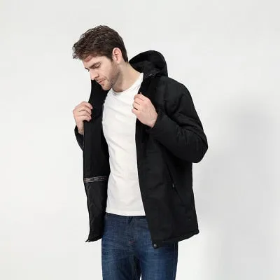 USB Heated Waterproof Jacket for Men Women