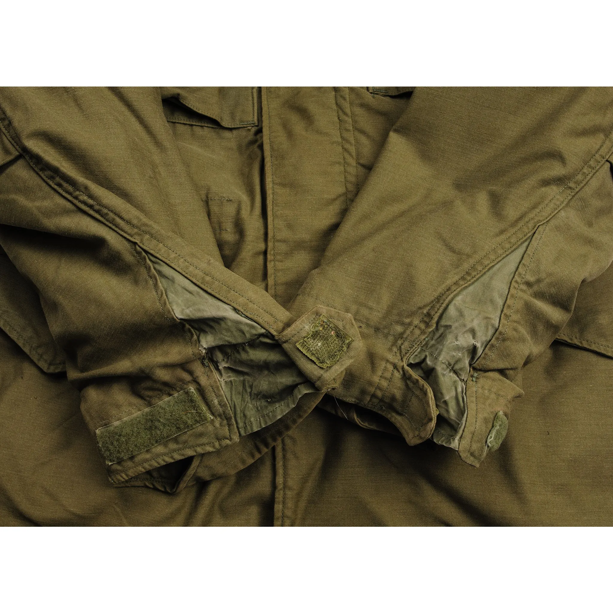 VINTAGE US ARMY M-1965 M65 FIELD JACKET 1969 VIETNAM WAR SIZE SMALL REGULAR WITH LINER