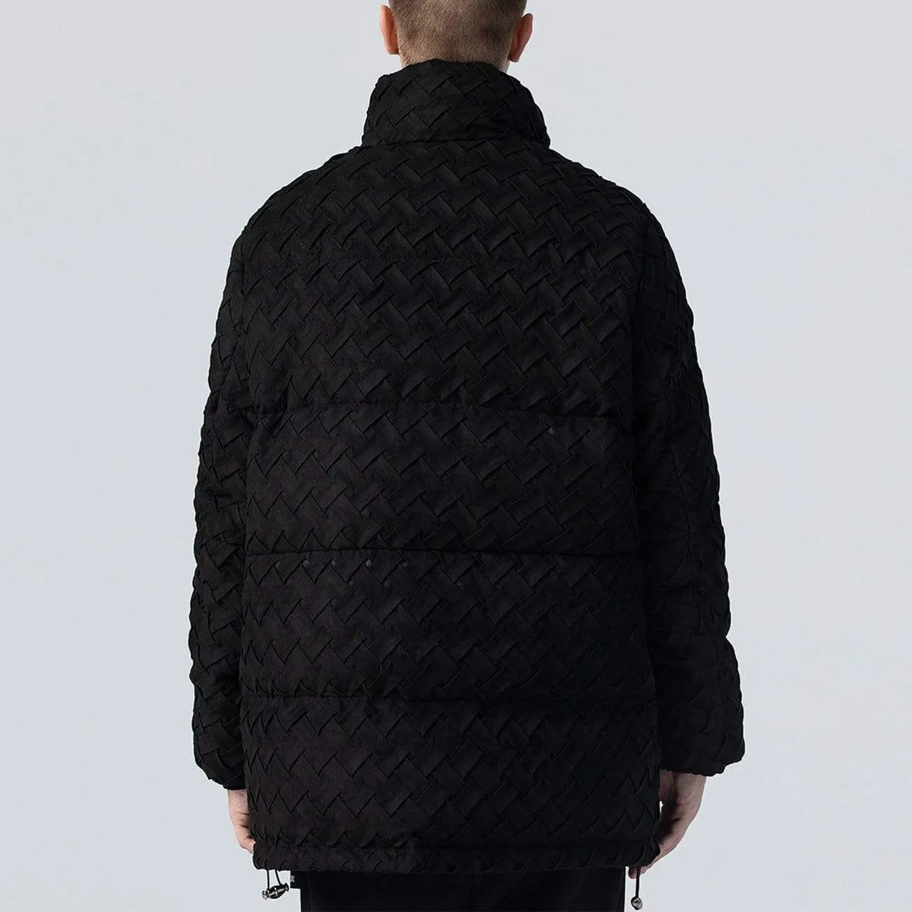 WLS Weave Pattern Winter Coat