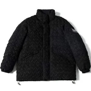 WLS Weave Pattern Winter Coat