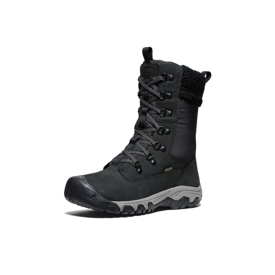 Women's Greta Tall Waterproof Boot  |  Black/Black